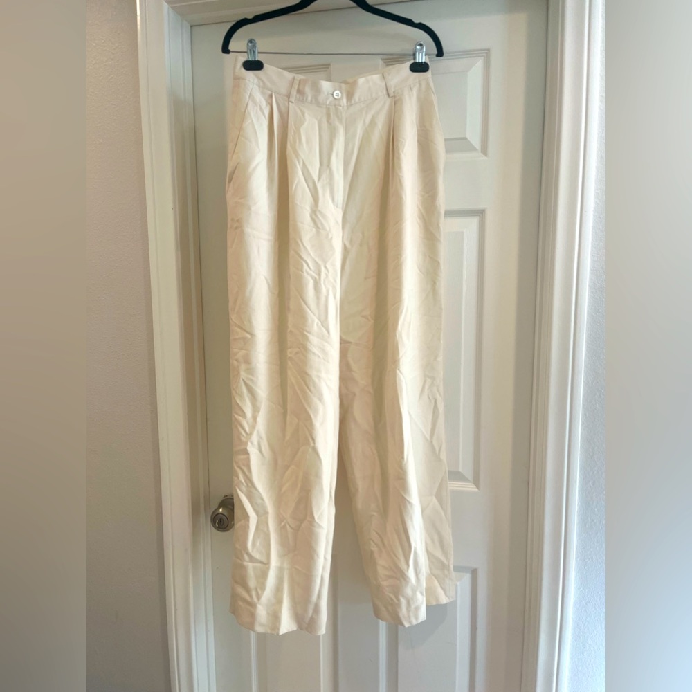 Woman’s Vintage Silk J. Crew Pants NWT🌵14